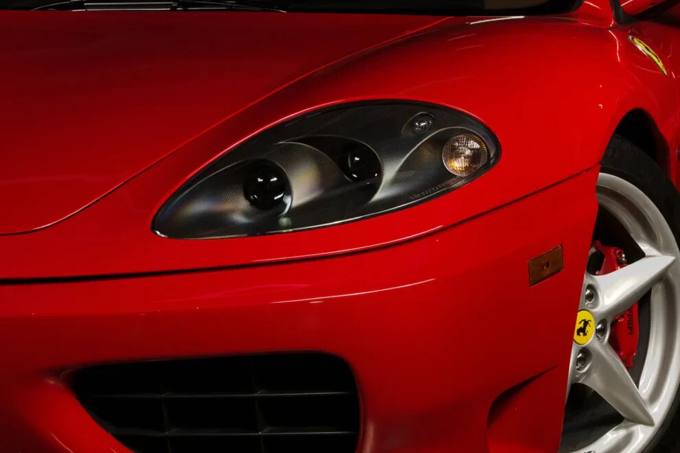2000-2005 Ferrari 360 Carbon Fiber LED Headlights RHD Plug & Play