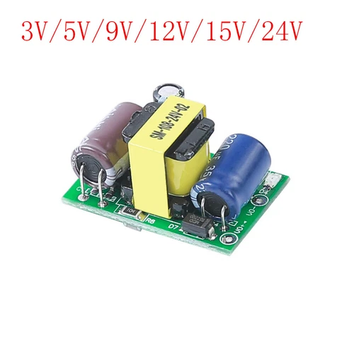 AC to DC Step-Down Power Supply Module AC85-264V to DC 3V/5V/9V/12V/15V/24V