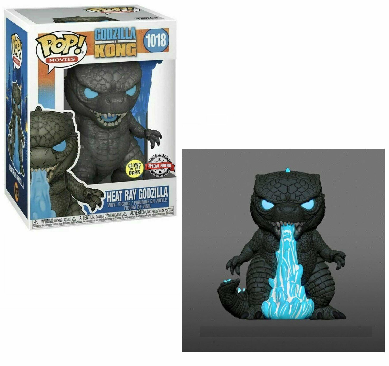 godzilla glow funko