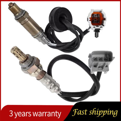 For 2002 2003 2004 Nissan Xterra Frontier L4 2.4L 2PC Up+Down Oxygen Sensors US