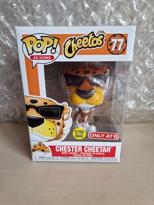 Ad Icons Funko Pop - Chester Cheetah #77 GITD Target Exclusive