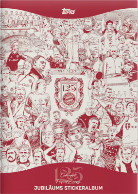 Topps FC Bayern München 125 Jahre Stickerkollektion-2025 Einzelbilder aussuchen