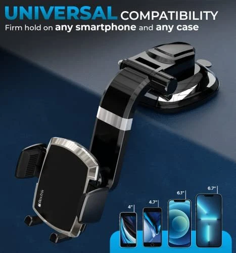Phone Holder for Car, SmartClamp Car Phone Mount | Dashboard Cell Phone Car P... - Image 4 of 4