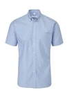 DISLEY Bruff Classic Oxford Short Sleeve Shirt Button Down 16" Collar