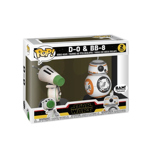 Funko POP! Star Wars: D-0 & BB-8 2-Pack BAM Exclusive