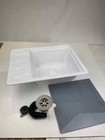 DX Acrylic White Wave Drainer campervan motor home  boat catering NEW