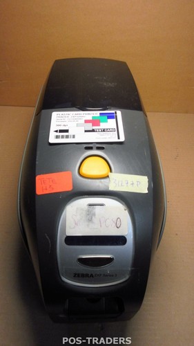 Zebra ZXP3 Plastic Color Card Printer Duplex WIFI LAN USB 31351 PRINTS BAD PRINT