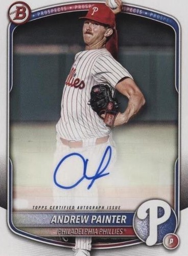 2025 Leaf Vivid Baseball Andrew Painter Coming Soon! Auto One of 
