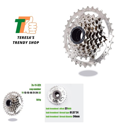 DRIFT MANIAC DNP Roue Libre 7 Vitesses 11-28T / 11-34T – Acier Chromoly, Pour VAE, 37,1 Mm, 485 G, Résiste Au Couple Moteur