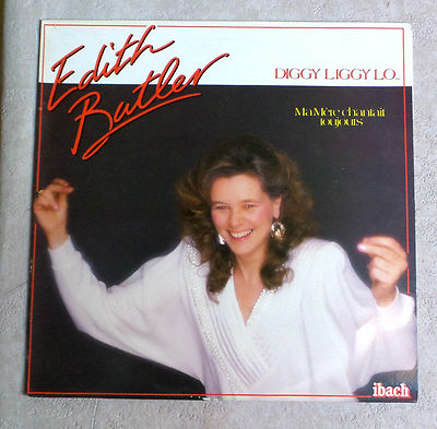 VINYL SCHALLPLATTE 33 T INT/EDITH BUTLER ''DIGGY LIGGY LO..DISCS IBACH 826 910-1 PROM
