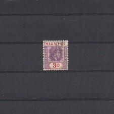 (586) MAURITIUS Timbre Oblitéré de 1938 époque Georges VI 1936-1952