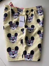 NEFF DISNEY MICKEY MOUSE MENS SWIM TRUNKS SIZE LARGE