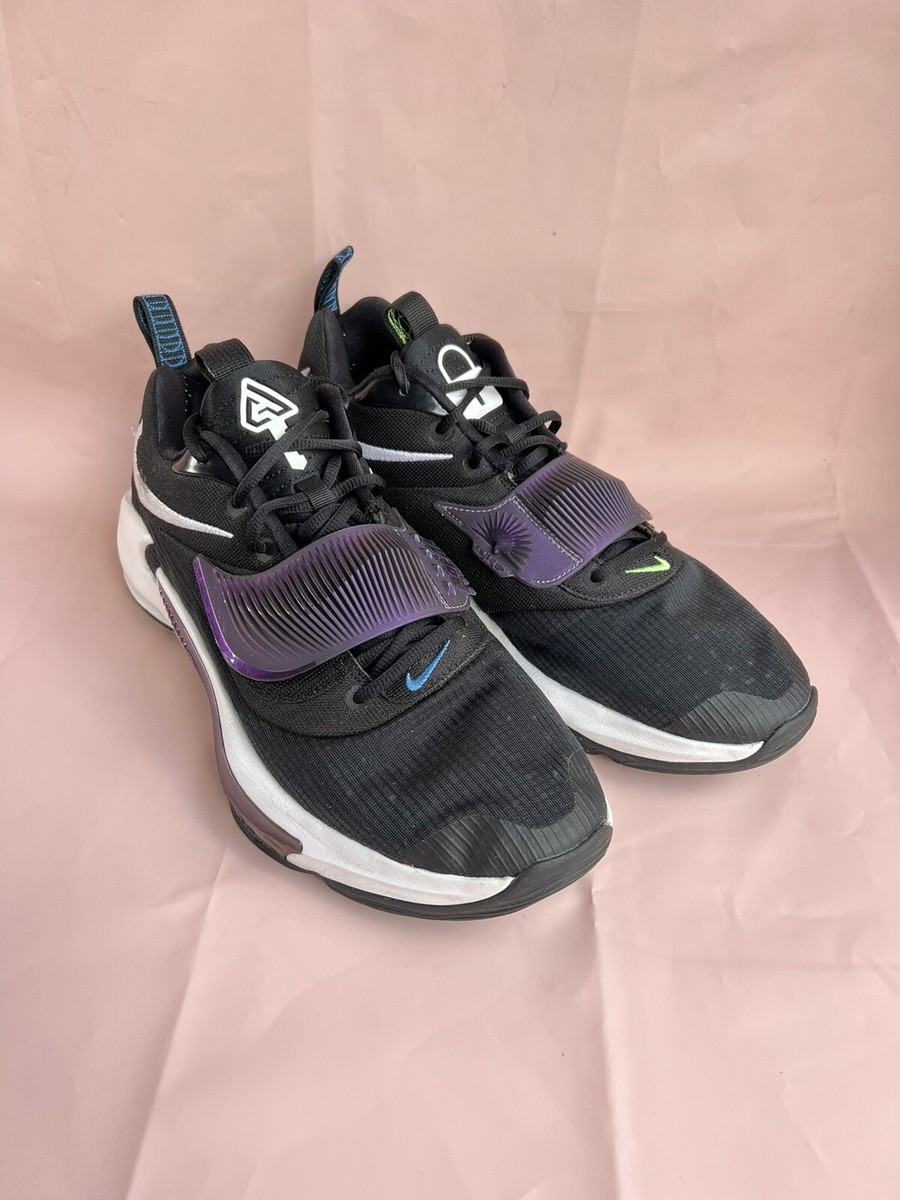 Nike Zoom Freak 3 Project 34 Black Purple White DA0694-001 sz 12