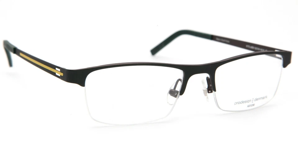 NUEVAS GAFAS PRODESIGN DINAMARCA 6172 c.9531 verdes 52-18-145 b32mm Foto 4 de 4