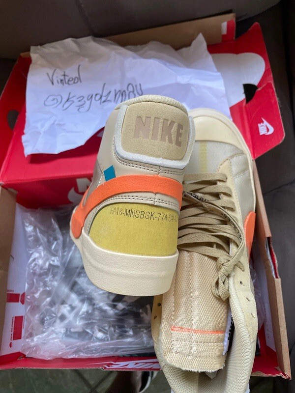 OFF WHITE X NIKE Nike x Off White Blazer Mid "Hallow's Eve" Taglia 42 EU (26.5 cm) RARISSIME