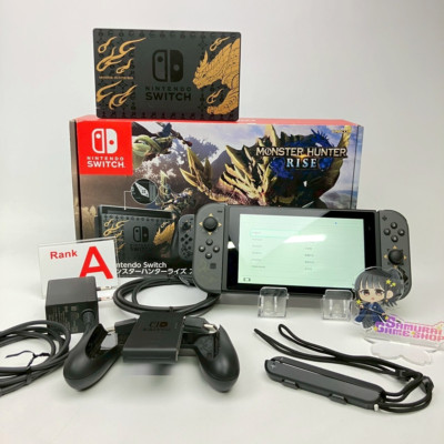 Nintendo Switch Monster Hunter RISE HAC-001(-01) A Rank Console