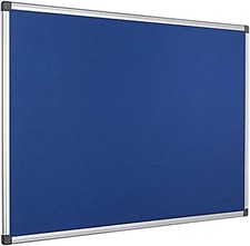 Aluminium Frame Notice Pin Board Bulletin Frame for Office, School (90 x 60) CM
