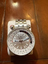 Gevril Wallabout MD3G movement Swiss Automatic stainless steel mens watch