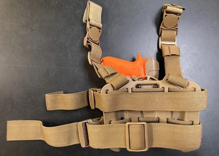 BlackHawk USMC Holster System SERPA Beretta 92/96 Coyote 2100535 LH Left hand M9 - Image 2 of 3