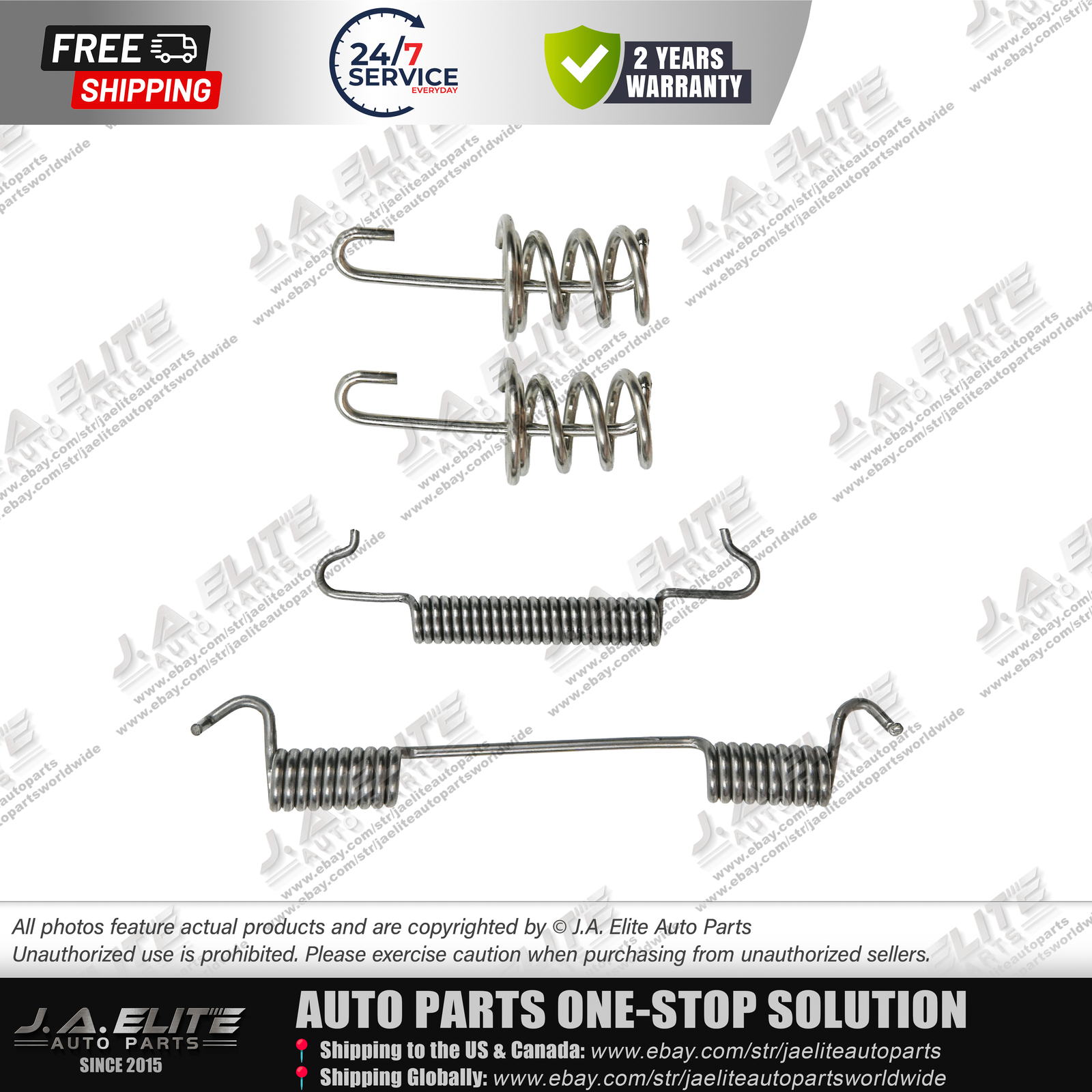 4pcs Extension Spring Kit fit Ferrari 458 FF California California T GTC F12