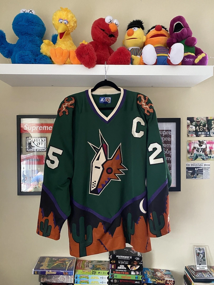 Vintage 90's Phoenix Coyotes NHL Hockey Starter Jersey 