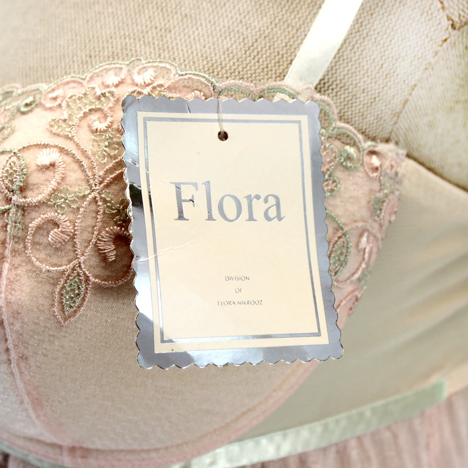 Flora Nikrooz Rosa Babydoll Coqueta Chemise y Panty Correas Ajustables XL Y2K Foto 4 de 4