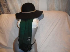 Cejon Women's Hunter Green Scarf One Size Fit ALL