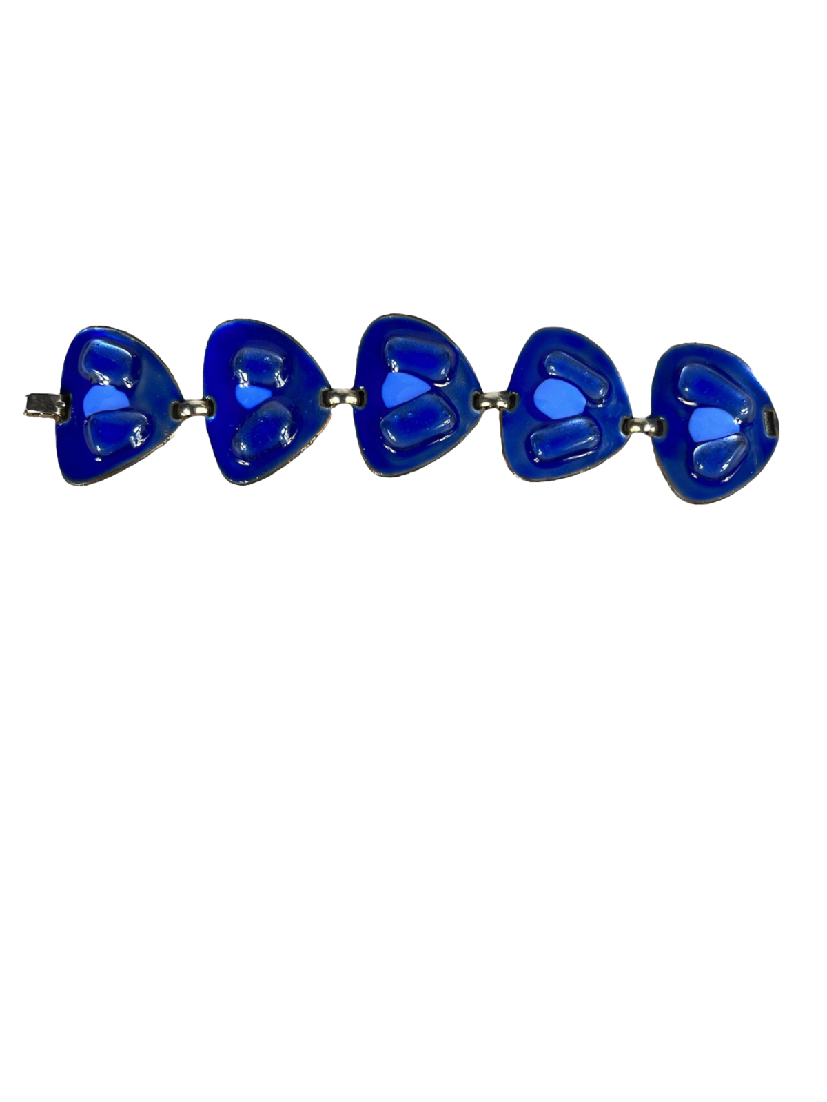 Signed K Denning Statement Bracelet. Mid-Century … - image 1