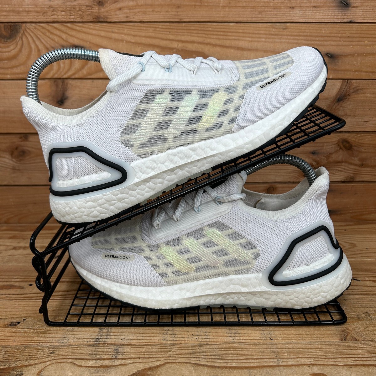 Adidas White Summer Trainers Mens White Navy Adidas Hoops Trainers