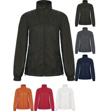 Ladies Women B&c Id 601 Showerproof Windproof Jacket Coat
