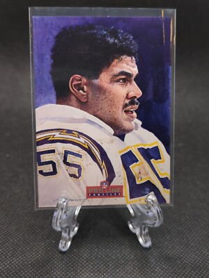 1992 Pro Line Football Card Junior Seau San Diego Chargers #140