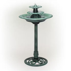 3 Tier Outdoor Fountain Garden Decor Planter Water Bird Bath Birdbath With Pump