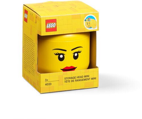 Головка для хранения LEGO Mini Girl Новая игрушка желтая 2690₽