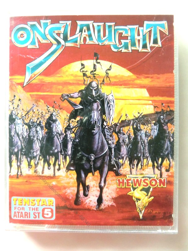 66340 Onslaught - Atari ST (1989) 5
