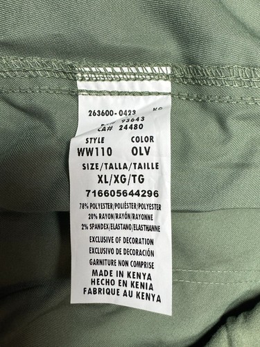 Pantalones Médicos Cherokee Workwear Modern Classic Revolution Verdes Para Mujer Talla XL - Imagen 17 de 20