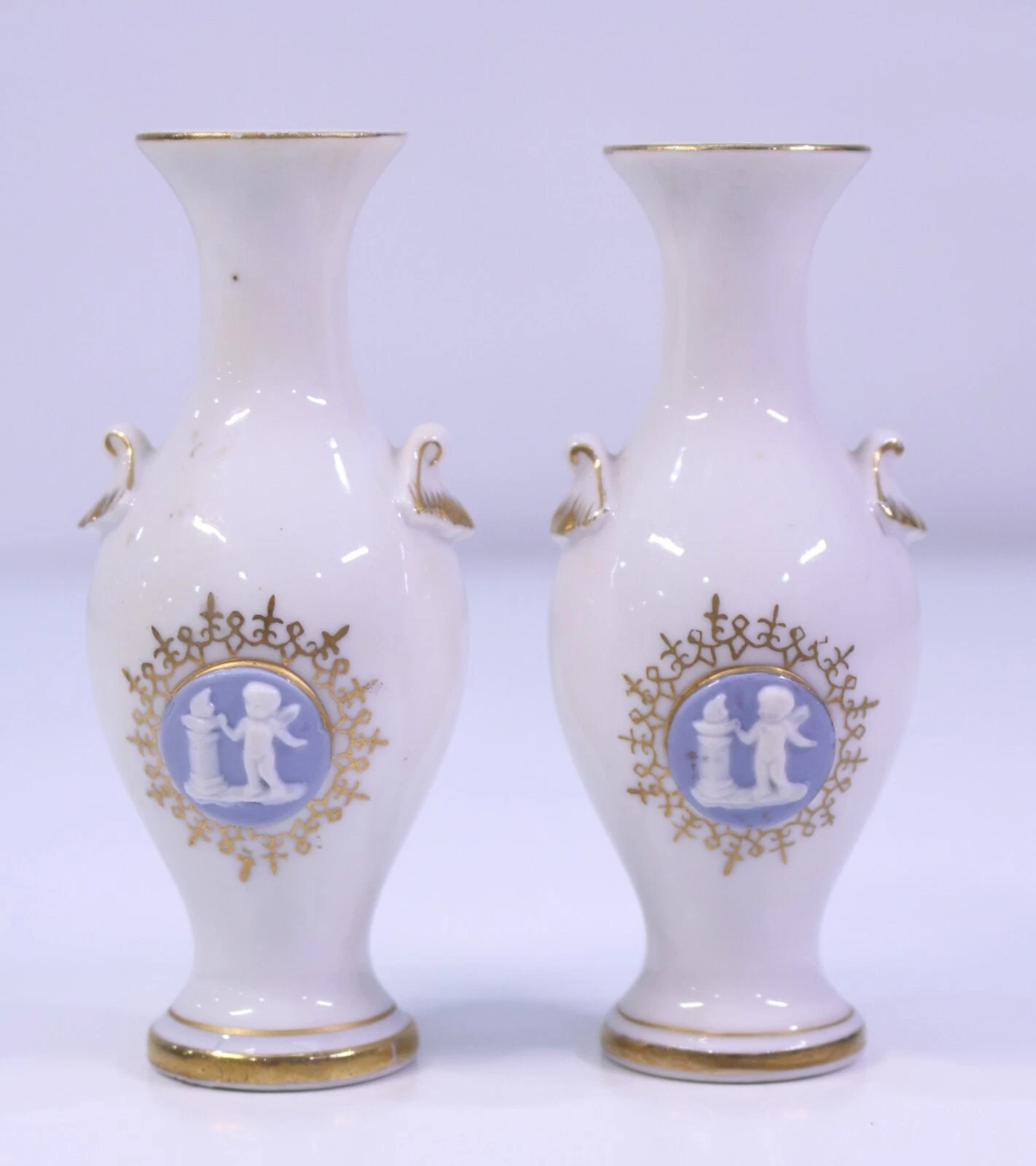 National Potteries Co. Cleveland Ohio Salt & Pepper Shaker VTG Set Bundle Japan