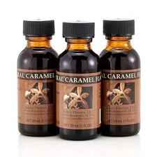 Bakto Flavors Natural Caramel Flavor, 1 Fluid Ounce, Pack 1 Fl Oz (Pack of 3)