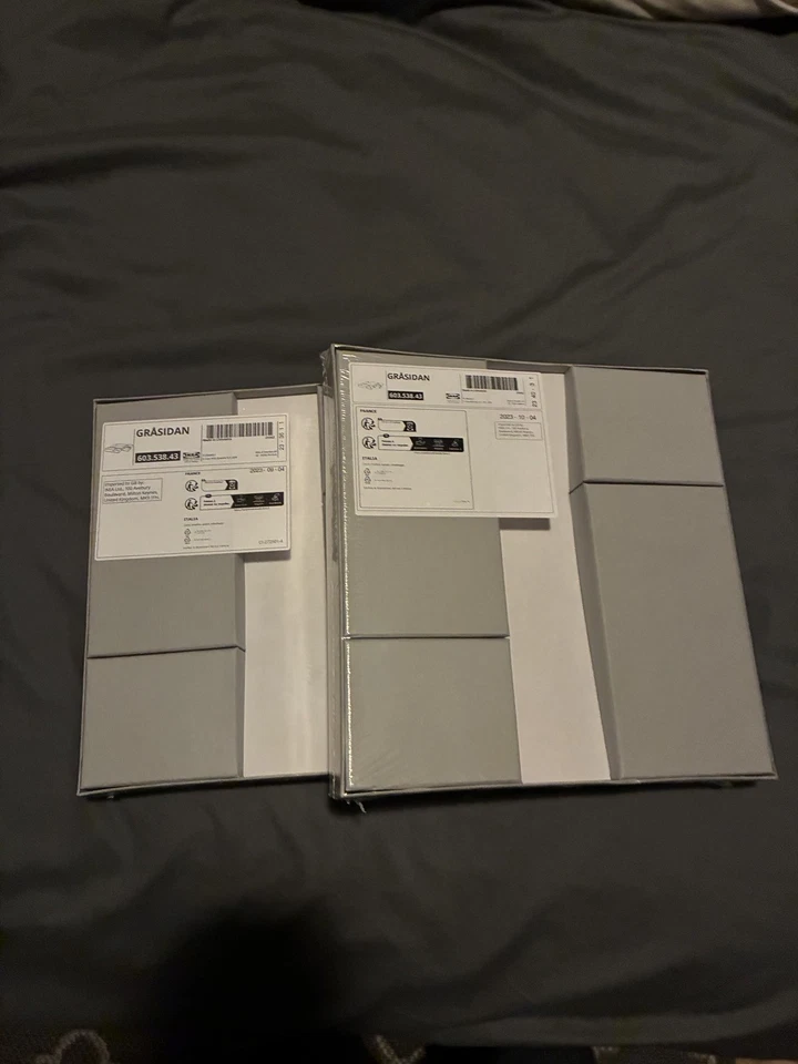 IKEA GRÅSIDAN Box 5 of Set Draw Organiser ( 2 sets ) - Image 2 of 4