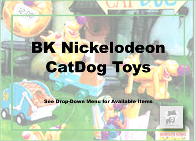 Burger King 1999 Nickelodeon Catdog Toys-Pick!
