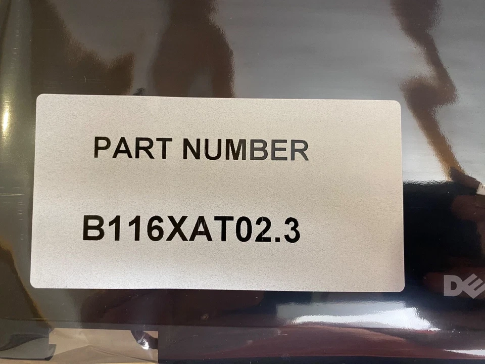 Laptop Bildschirm mit Rah. für DELL,HP, ASUS,ACER - Universal- AUO - B116XAT02.3 - Bild 3 von 3