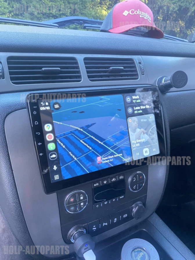 Radio estéreo de auto para Chevrolet Silverado 3500HD 2007-13 Android15 CarPlay DSP FM Foto 3 de 4