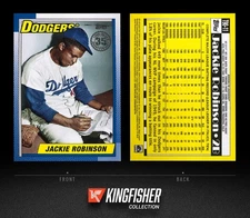 Jackie Robinson 2025 Topps 35th Anniversary #T90-11 Los Angeles Dodgers