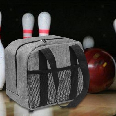 Single Bowling -Tasche mit Griff Bowling -Beutel Oxford Stoff Bowling