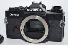 Corpo reflex fotocamera pellicola 35 mm Olympus OM-4Ti OM4 Ti Ti Titan USATO ...