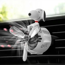 Snoopy Car Air Freshener Pilot Series Car Decor Anime Cartoon Car Aromatherapy