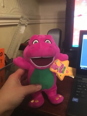 KINDER BARNEY 6 ZOLL PLÜSCHTIER STOFFTIER GEBURTSTAG WEIHNACHTEN