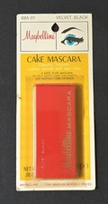 Vintage Maybelline Cake Mascara Velvet Black ...