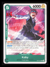 Koby Playset - OP13-025 x4 - Carrying On His Will - One Piece TCG - English NM