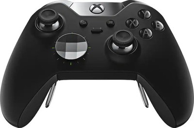 OEM Microsoft Xbox One Elite Wireless Controller (HM3-00001) Black - Gen 2 Pouch