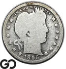 1895-S Barber Quarter, San Francisco Mint Issue